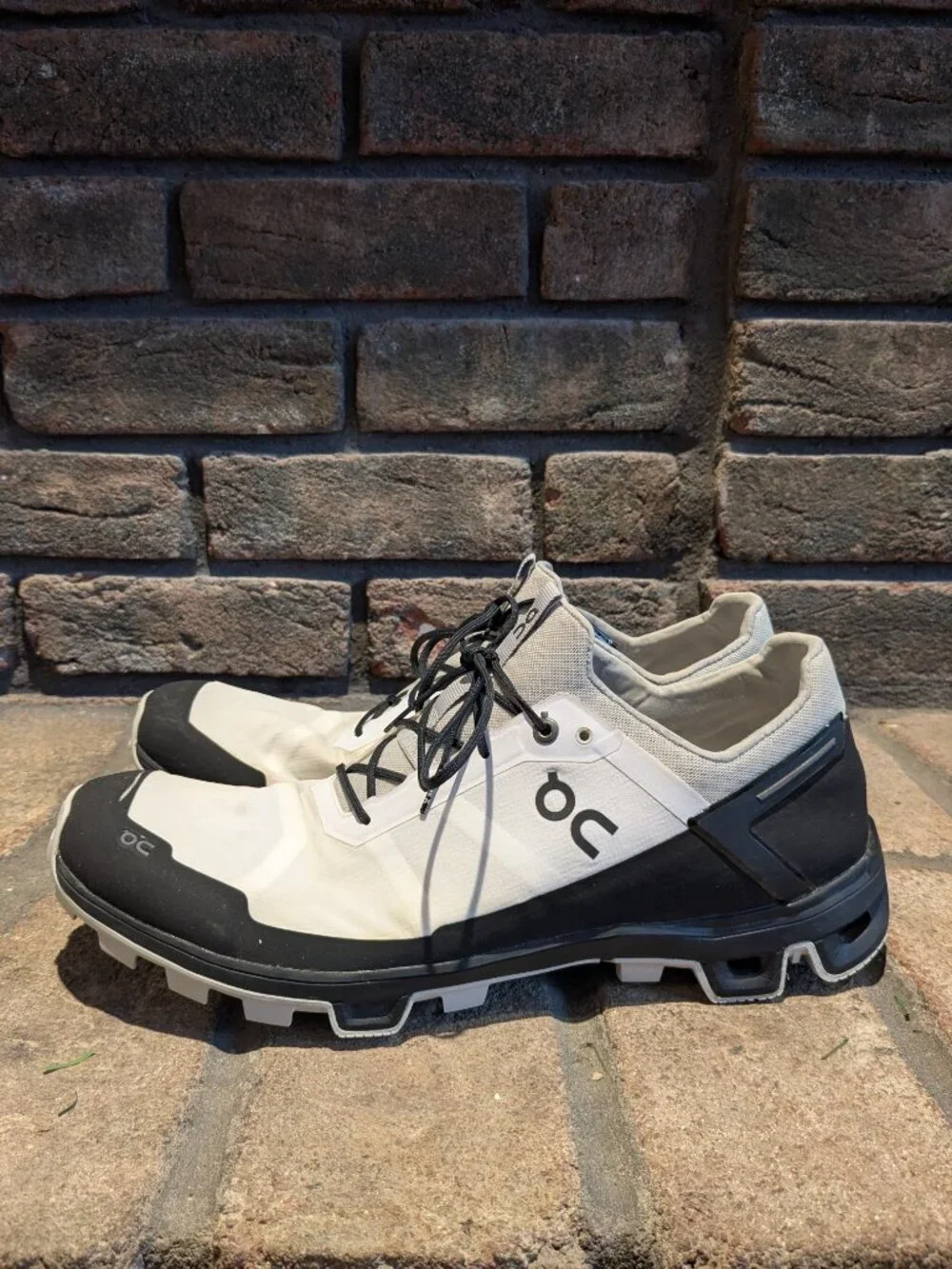On Cloudventure Peak Running Shoes Mens 14 White Trail Athletic Sneakers Light - Picture 5 of 11